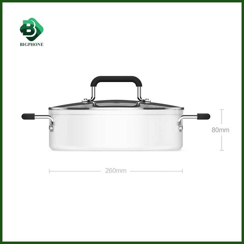 Nồi lẩu Xiaomi Mijia Induction Cooker GJT02CM dùng cho bếp từ đa năng Chính Hãng