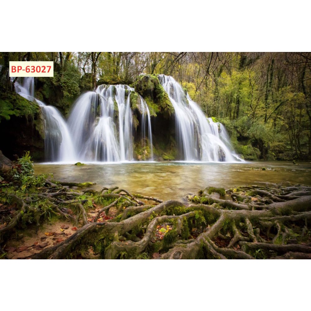 Tranh thác nước thiên nhiên khổ lớn 3D