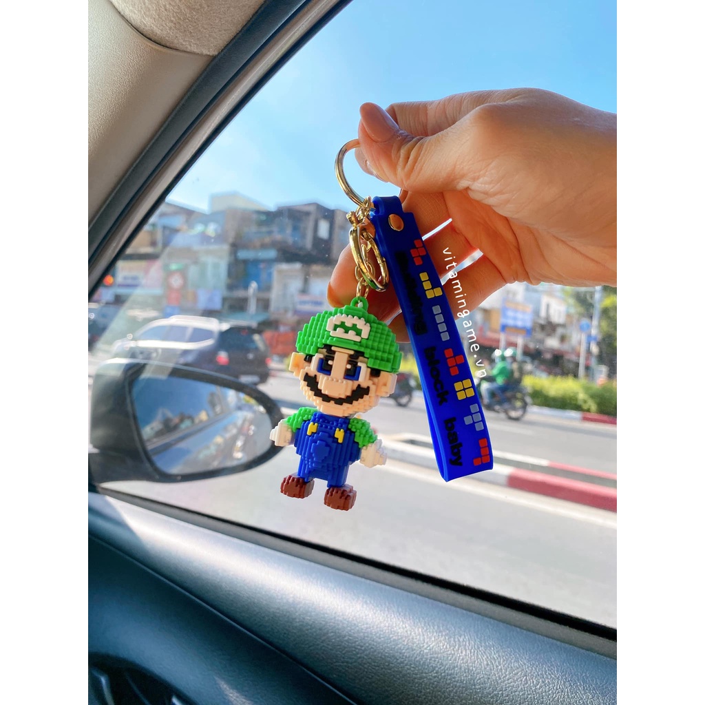 Móc Khóa 3D Mario