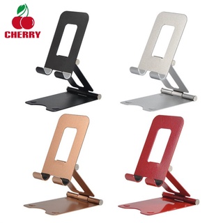 FS Metal Adjustable Mobile  Phone  Bracket Solid Color Universal Tablet Holder Foldable Portable Desk Stand For Home