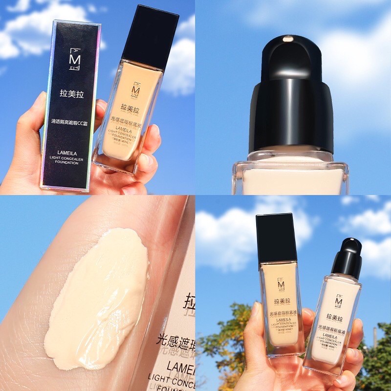 Kem Nền Che Khuyết điểm Dạng Lỏng Lameila Light Concealer Foumdation | BigBuy360 - bigbuy360.vn