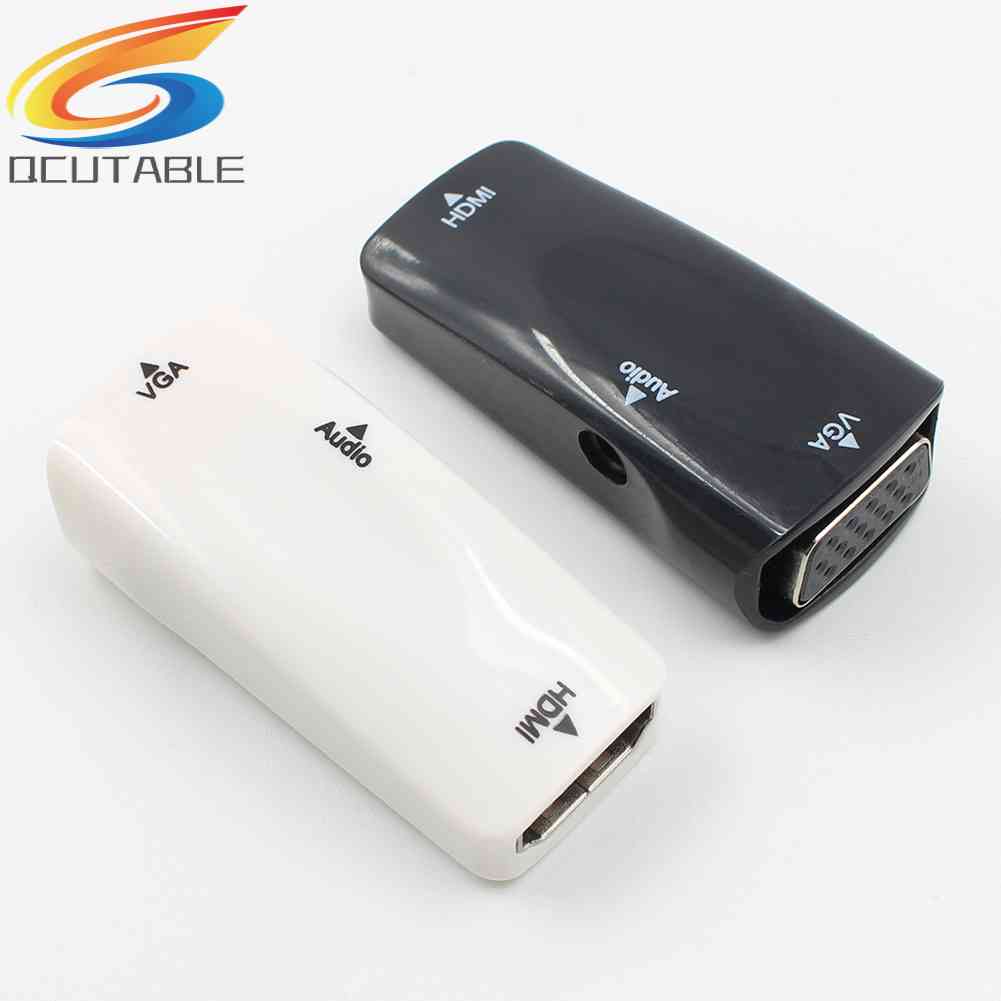 Cáp ChuyểN ĐổI Âm Thanh HDMI-compatible Female Sang VGA 1080P Cho PC