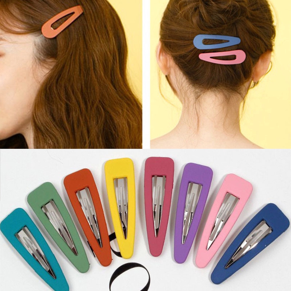 Kẹp Tóc Nữ Màu Sắc Không Gây Dị Ứng Độc Đáo