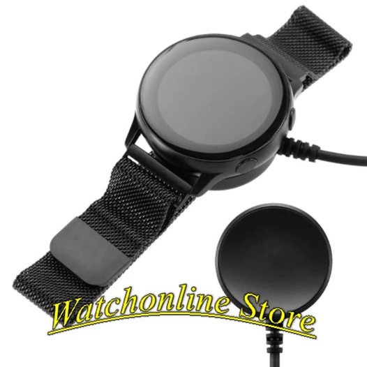 Đế sạc có dây cáp thay thế cho đồng hồ Samsung Galaxy Watch Active R500 / Active 2 / Galaxy Watch 3 41mm/45mm