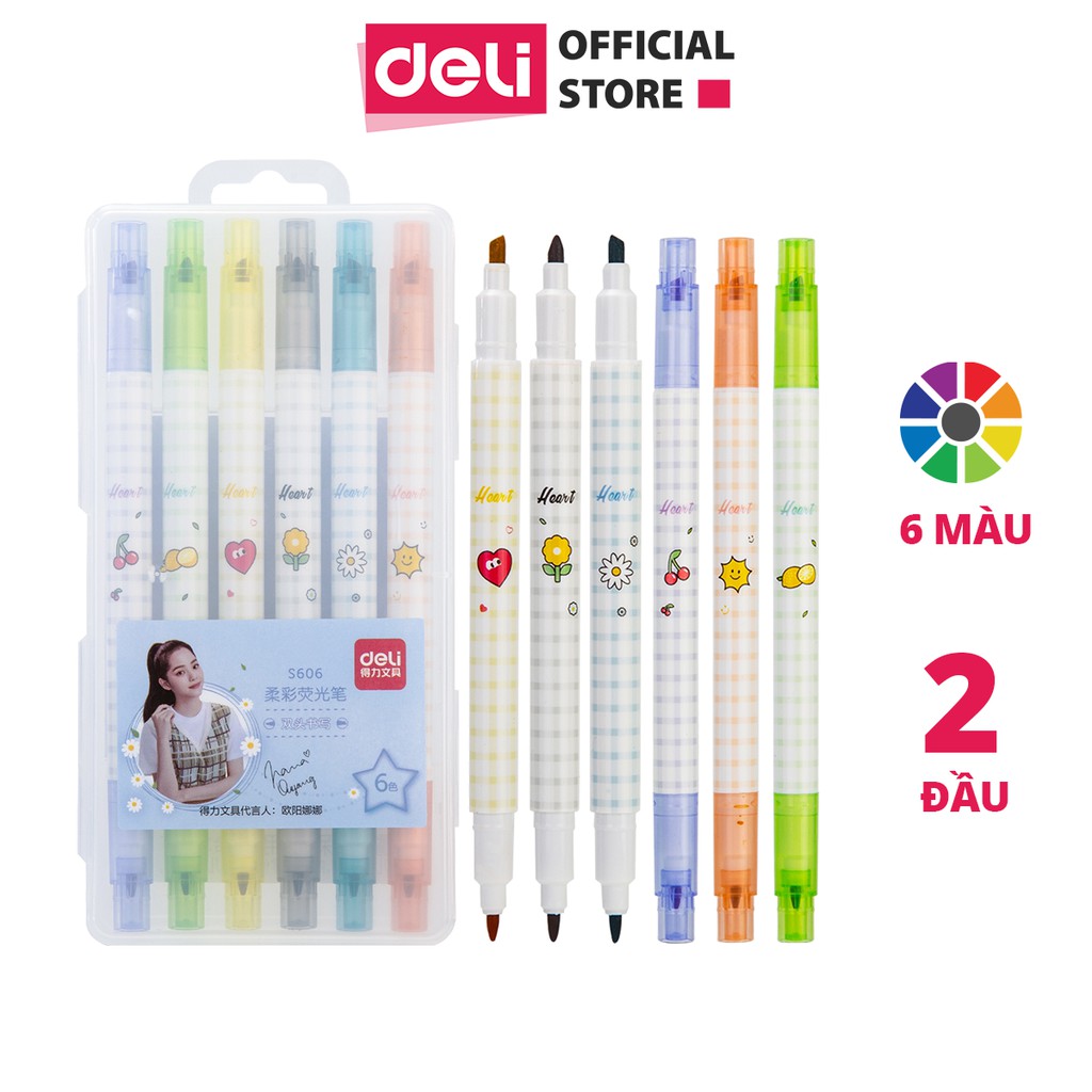 Bút Dạ Quang Deli S606