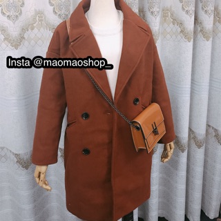 Áo dạ dáng dài chuẩn Hàn quốc (ảnh thật shop chụp)