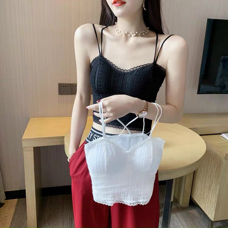 Áo Lót Ren - Áo Ngực Bra Ren 2 Dây Không Gọng Công Chúa Siêu Dễ Thương 2031