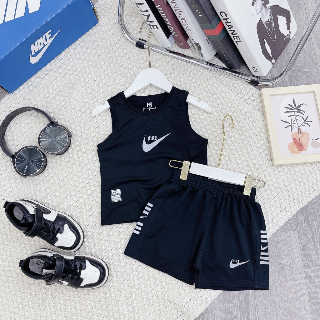 Đồ bộ Quần Áo Bé Trai, Đồ Bé Trai Vyvykid Lk Ba Lỗ Sát Nách Thể Thao Thông Hơi Phản VyVy Kids