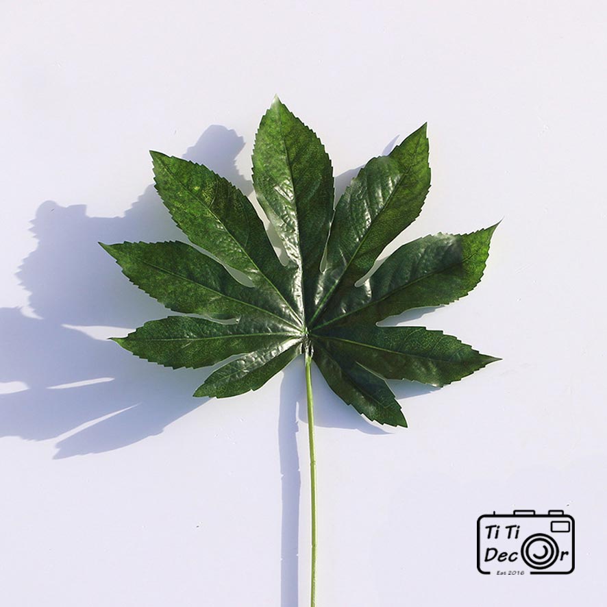 Lá giả Trang Trí TiTi Decor Lá Monstera, Sake, Cọ Tròn, Trầu Bà Lá Xẻ Nam Mỹ Trang Trí Nhà Cửa, Đạo Cụ Chụp Ảnh
