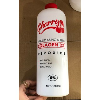 Oxy trợ nhuộm CHERRY COLLAGEN 1000ml