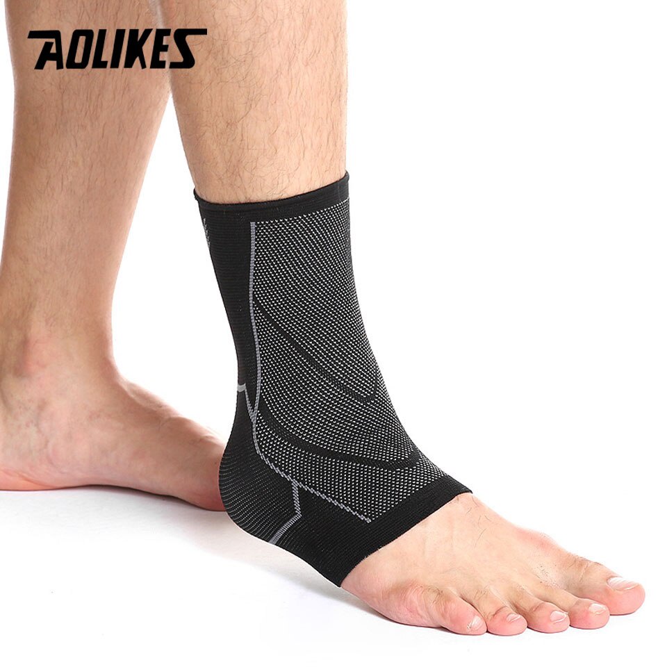 Bộ 2 vớ bảo vệ mắt cá chân thể thao AOLIKES A-7137 Elastic weave ankle