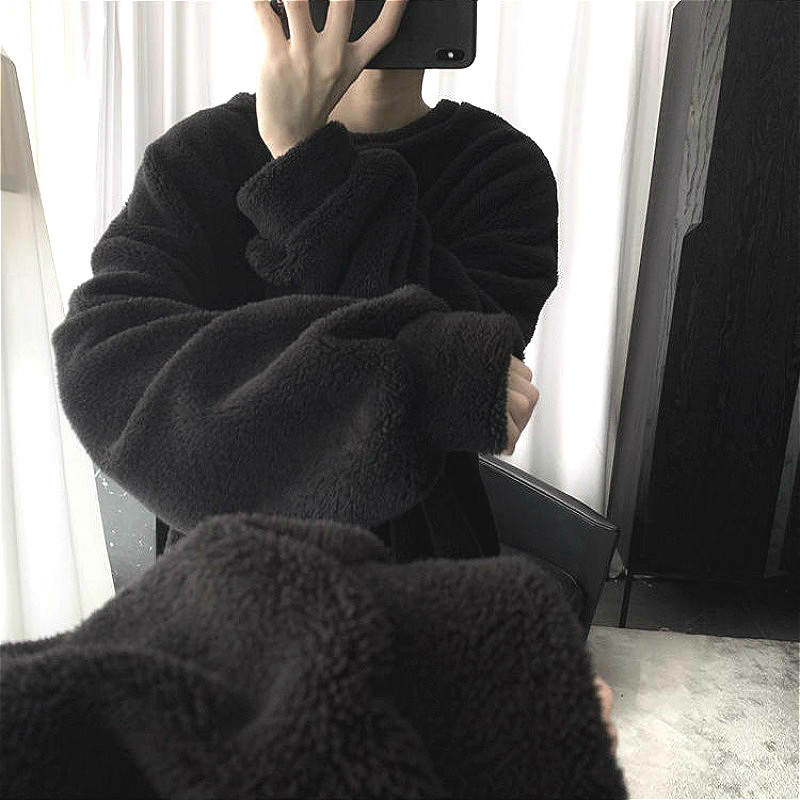  Áo Hoodie Lông Cừu Dáng Rộng Thời Trang Qúy Phái Cho Nam / Nữ | BigBuy360 - bigbuy360.vn