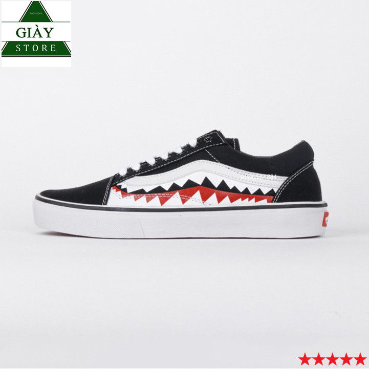 Giày Vans | Sneaker Nam Nữ Cá Mập