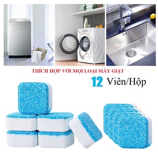 Combo 12 viên tẩy lồng máy giặt siêu sạch