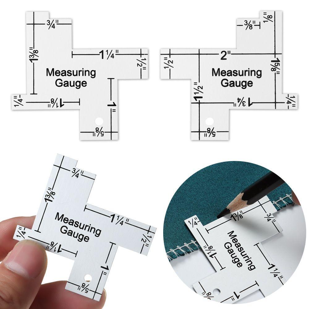 Thước Đo Đường May Bằng Kim Loại Tiện Dụng DIY