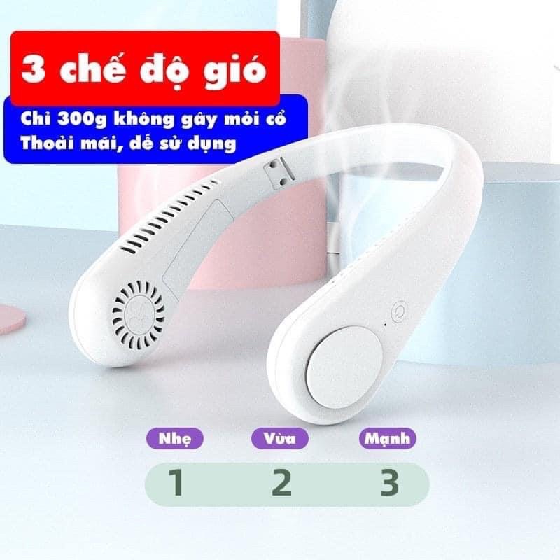 ( Mã người lớn)QUẠT ĐEO CỔ - GIẢI NHIỆT MÙA HÈ