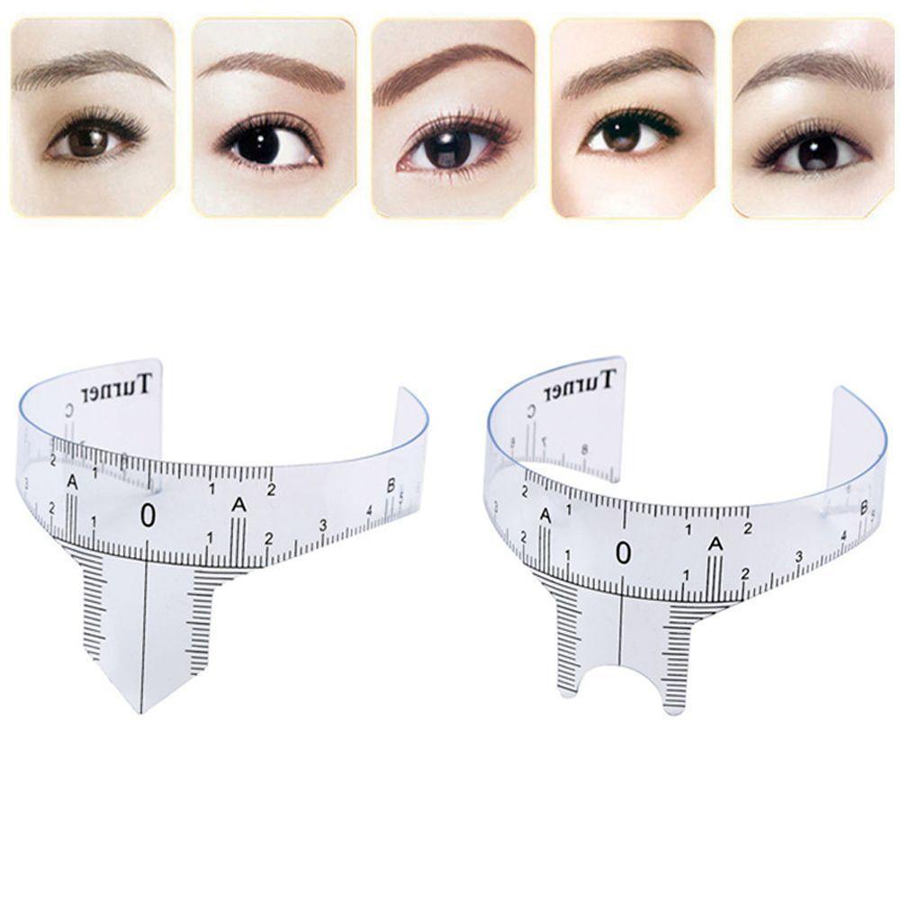Thước Đo Lông Mày Có Thể Tái Sử Dụng Tiện Lợi