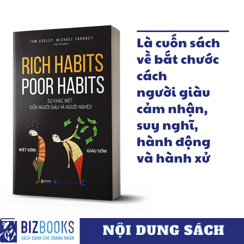 Sách - BIZBOOKS - Rich Habits, Poor Habits: Sự Khác Biệt Giữa Người Giàu Và Người Nghèo - 1 BEST SELLER