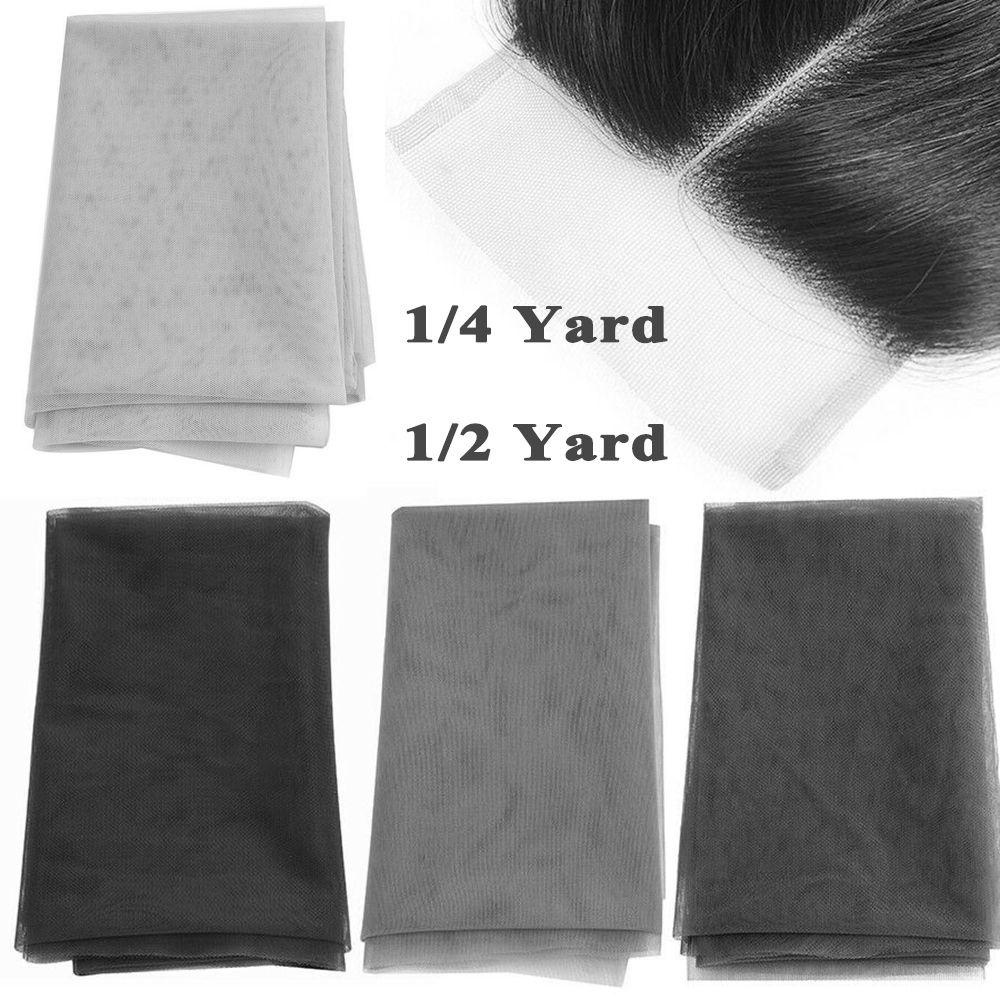 DARON Phụ Kiện Tóc Giả 1 / 4 Yard Phối Lưới Cài Trước Tiện Dụng