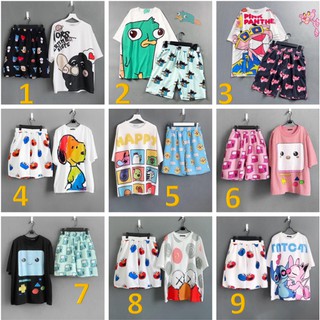 Quần áo cartoon UNISEX