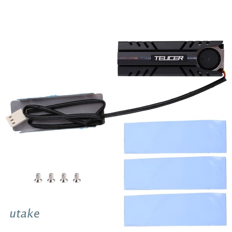 1 Bộ Quạt Tản Nhiệt SSD 2280 SSD M.2 2280 SSD Dành Cho Pcie NVMe or M2 2280 SSD