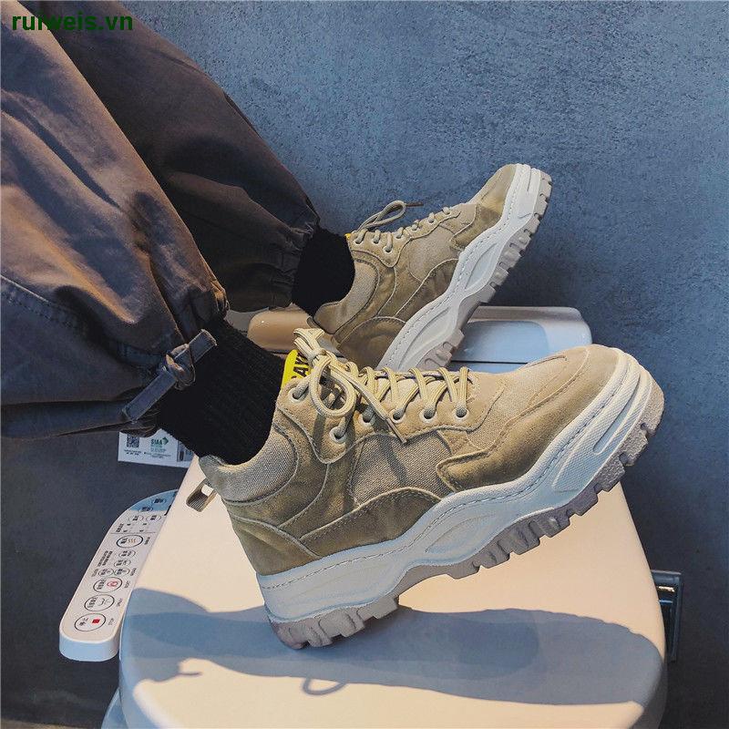 Giày thể thao đế dày phong cách Hàn Quốc thời trang năng động cho nam