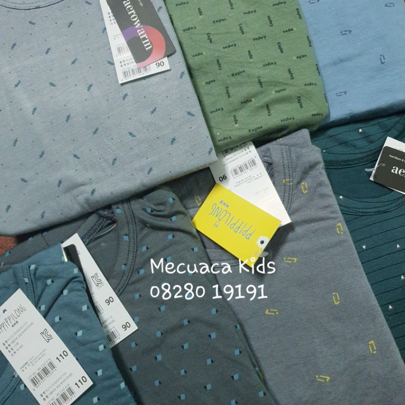 Bộ ngủ mặc nhà dài tay cotton modal chất mềm, mỏng, co giãn xuất Hàn cho bé trai