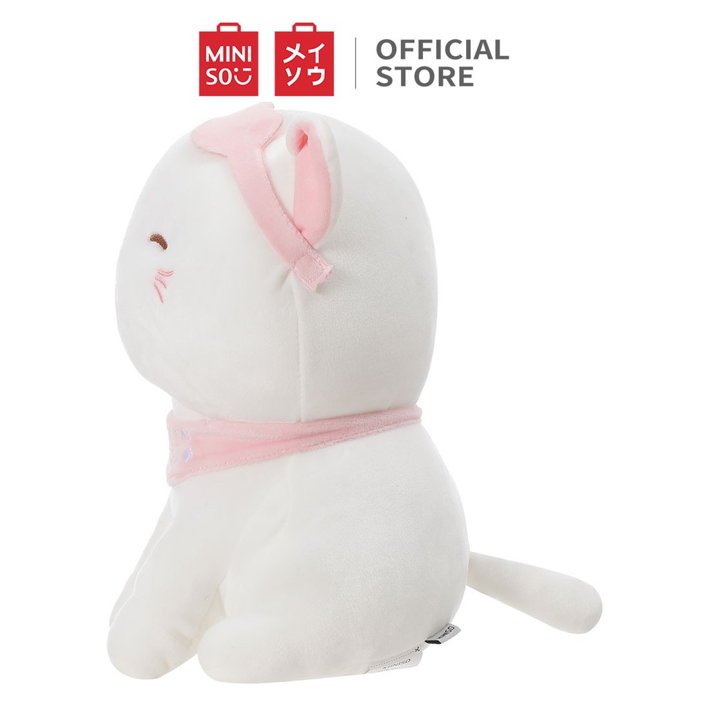 Thú bông mèo con bịt mắt Miniso