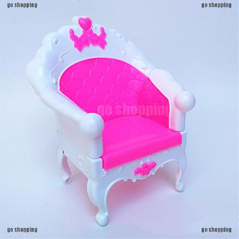 {go shopping}Rocking Chair Sofa Accessories Plastic Furniture Sets For Doll House Decoration