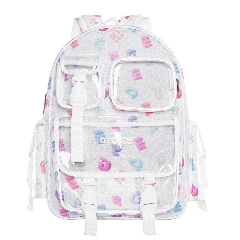 [Ảnh thật] Balo Degre.y Backpack hàng chuẩn như ảnh - Form dáng balo cứng siêu cute