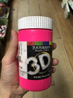 Màu vẽ Acrylic 3D/5D 300ml cho mọi chất liệu