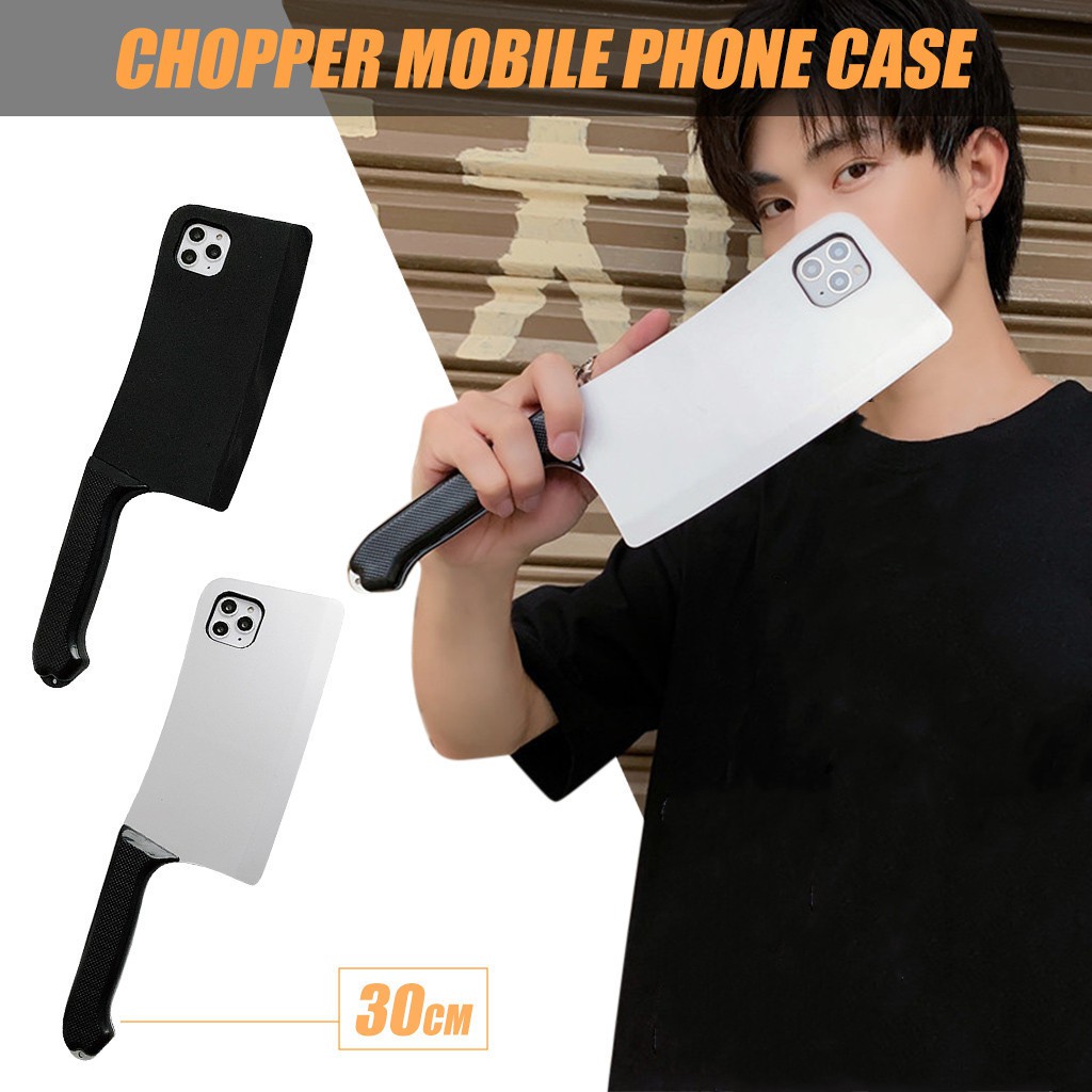 Ốp điện thoại hình con dao độc đáo cho iPhone 11 12 Pro Max 12Mini 6 6S 7 8 Plus SE 2