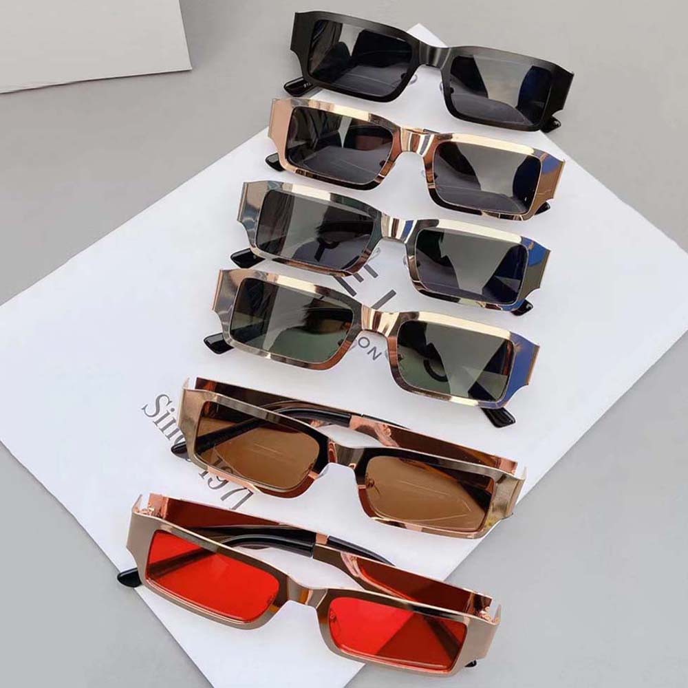 Kính Mát Gọng Thép Không Gỉ Thời Trang Cho Nữ