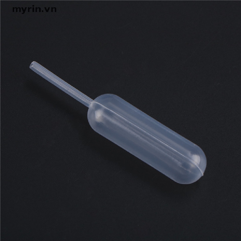 Set 100 Ống Nhựa Nhỏ Giọt 4ml Dùng Một Lần Để Làm Bánh Cupcake