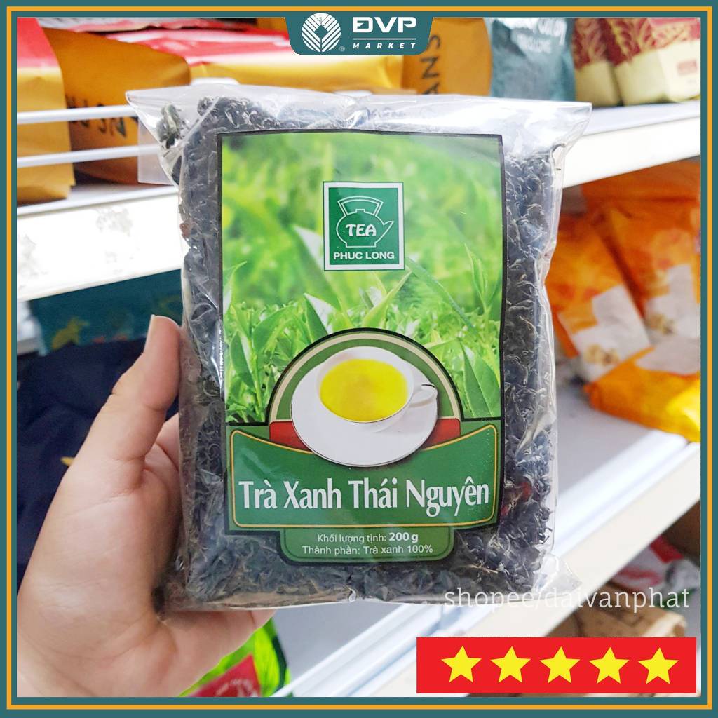 Trà xanh Thái nguyên Phúc Long 100g/200g/500g