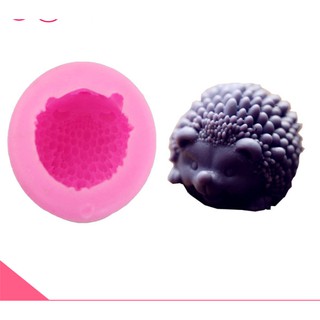 Khuôn con nhím - khuôn silicon hoa nổi 4d