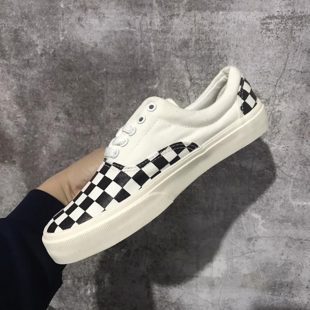 Giày Vans caro buộc dây thể thao sneaker Hot Trend [Full box, Full bill]