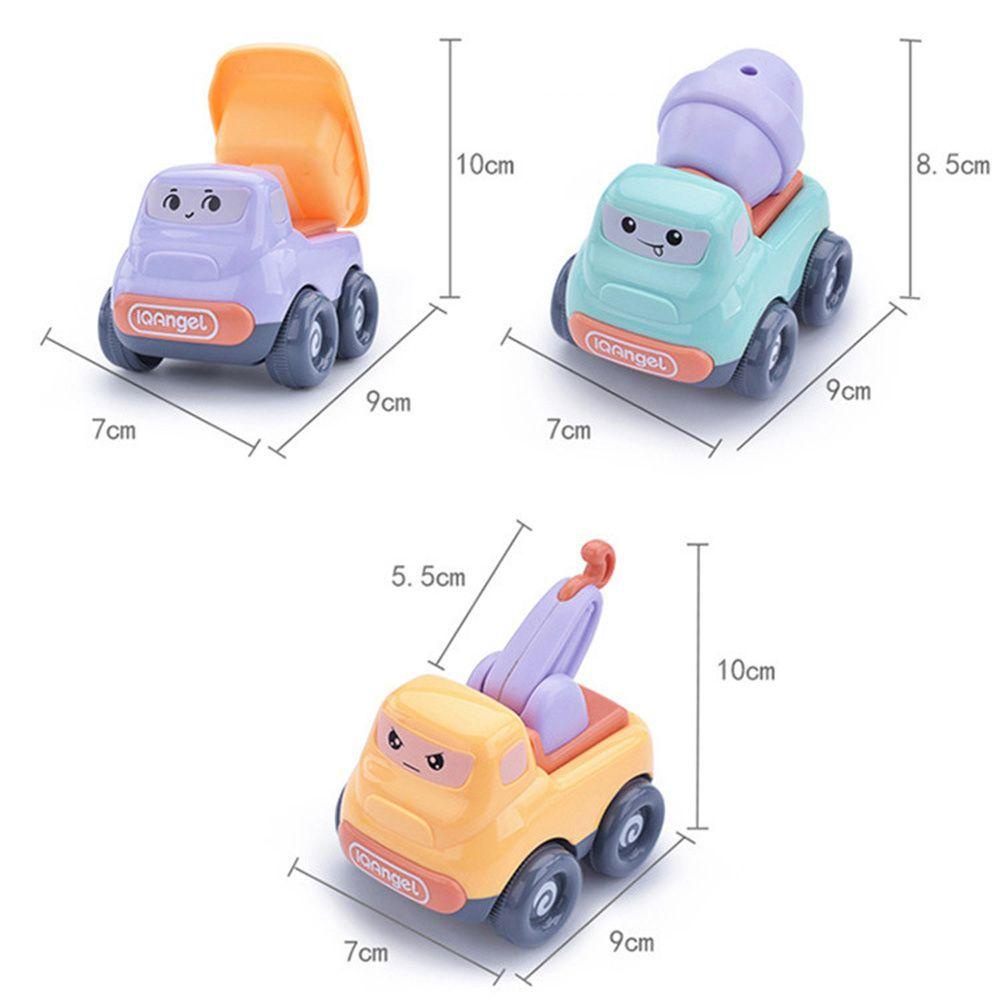 NICKOLAS Bộ Mô Hình Xe Tải Đồ Chơi Cổ Điển Lưng Cho Bé