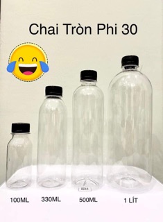 Chai 500ml cổ hẹp