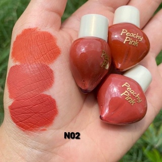 🍑 Set Son Kem Lì Peachy Pink Thái Lan 🇹🇭