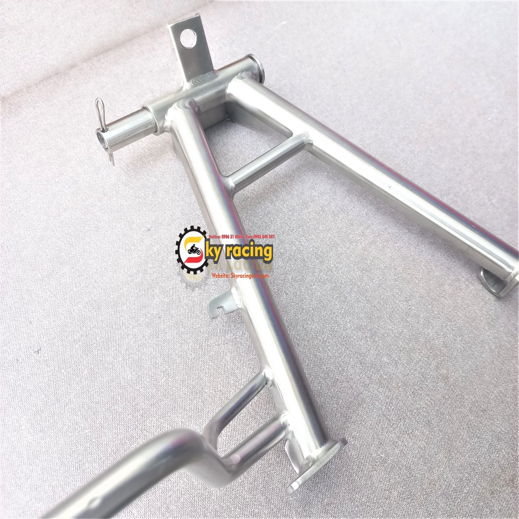 Chống đứng chuẩn inox 304 CNC gắn cho xe Winner, Winner X, Sonic… chống đặc rất chắc tay