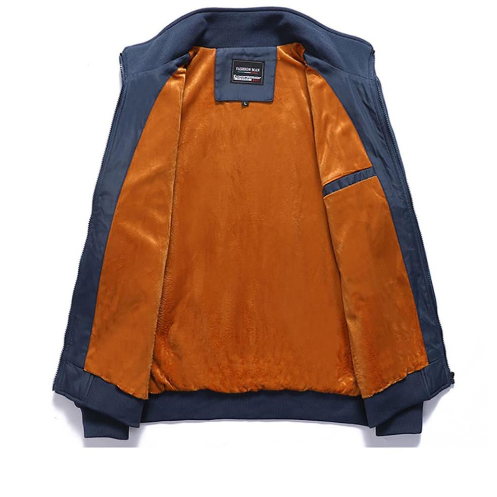 Áo khoác nam kaki bomber đẹp lót lông siêu ấm mặc mùa đông cao cấp hàng hiệu dành cho mọi lứa tuổi trung niêm siêu đẹp | BigBuy360 - bigbuy360.vn