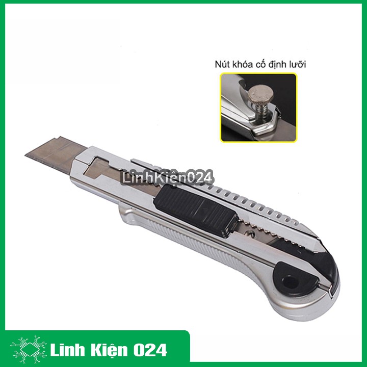 Dao Rọc Giấy Linbon LB005A (Kèm 5 Lưỡi Dao)