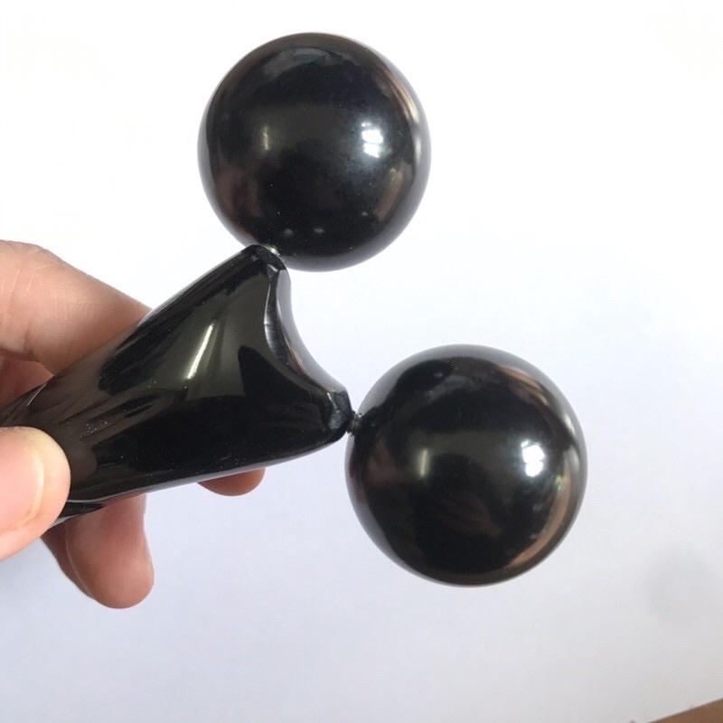 Dụng cụ massage nâng cơ mặt và da ấn huyệt bằng sừng trâu đen ( MH835) HAHANCOSHOP