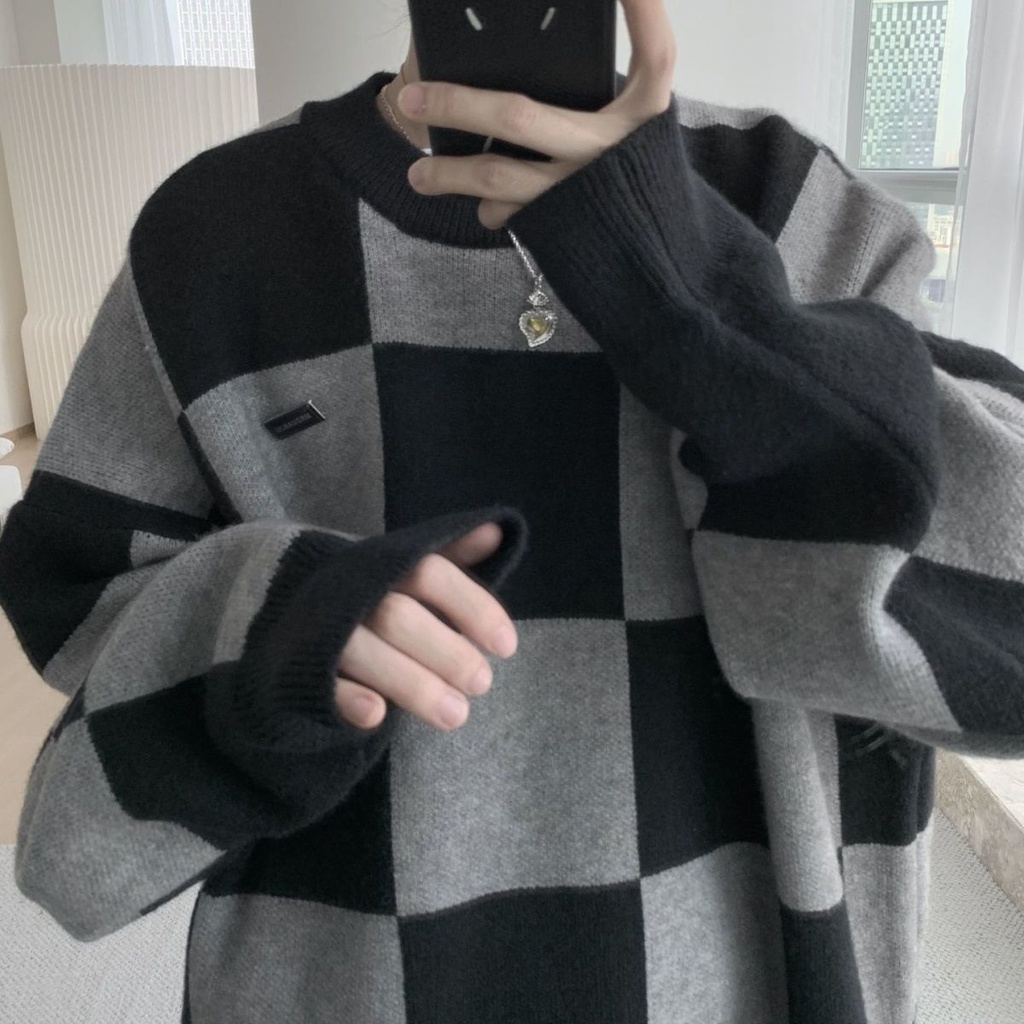 Áo Sweater Dài Tay Thiết Kế Mới Thời Trang Mùa Đông Dành Cho Nam