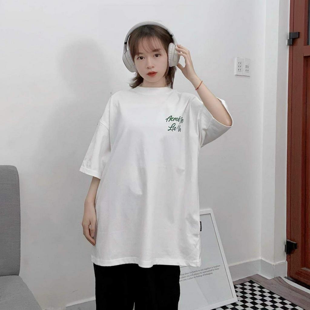 Áo thun acme de lia vie  from rộng vải cotton aophongfromrong.vn - áo phông unisex có size