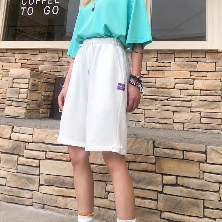 Quần Short Thể Thao Ống Rộng Phong Cách Hàn Quốc Dành Cho Nữ