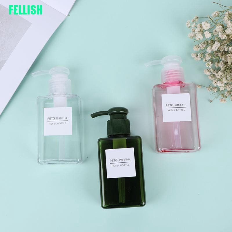 (Hàng Mới Về) Chai Rỗng Đựng Mỹ Phẩm Dạng Lỏng 100ml Tiện Dụng