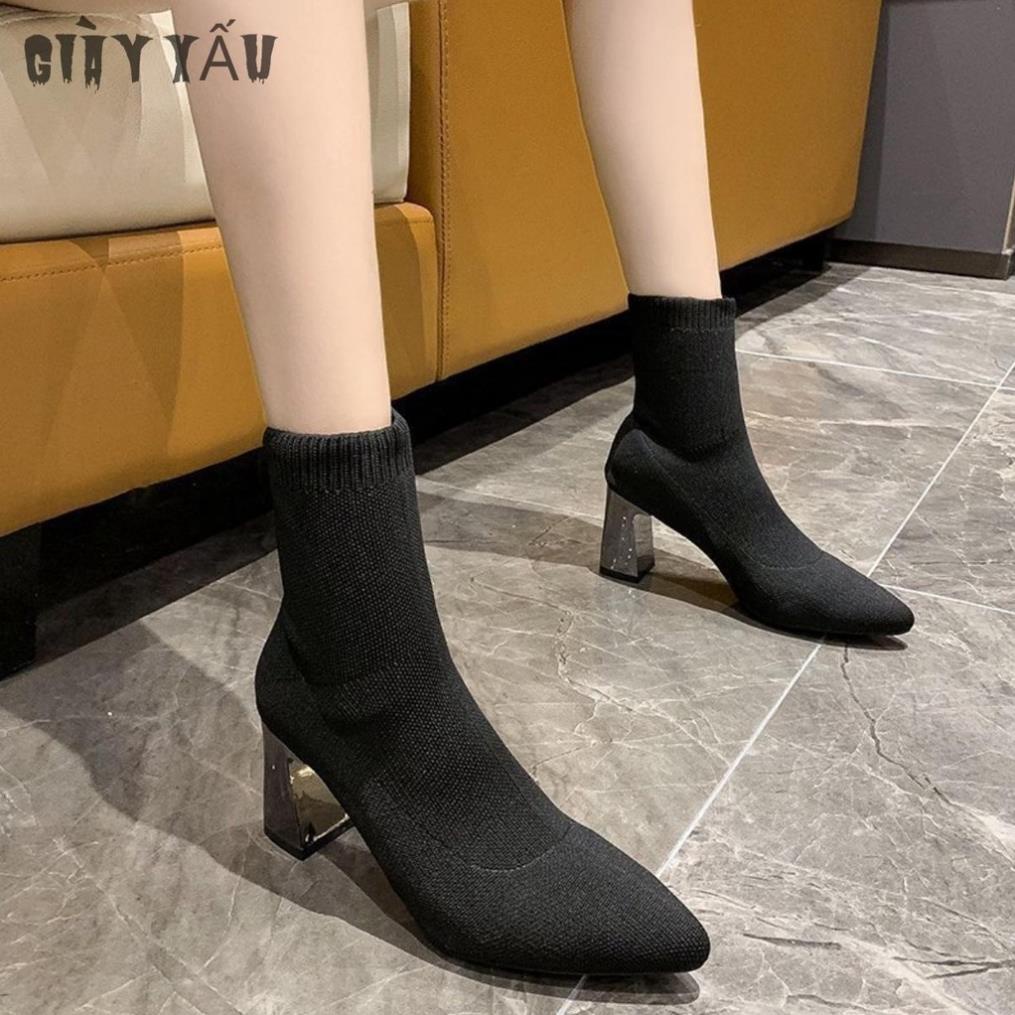 [Cao Cấp] Giày bốt nữ len -G33 | BigBuy360 - bigbuy360.vn