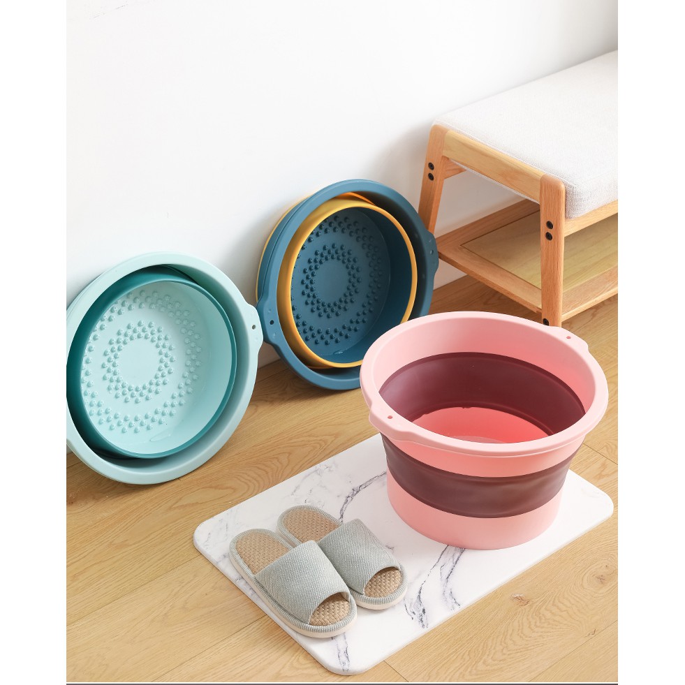 Bồn Ngâm Chân Bằng Nhựa Có Thể Gấp Gọn Tiện Dụng | BigBuy360 - bigbuy360.vn